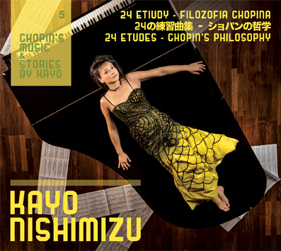 Kayo Nishimizu - "24 Etiudy - Filozofia Chopina" realizacja nagrań, mix